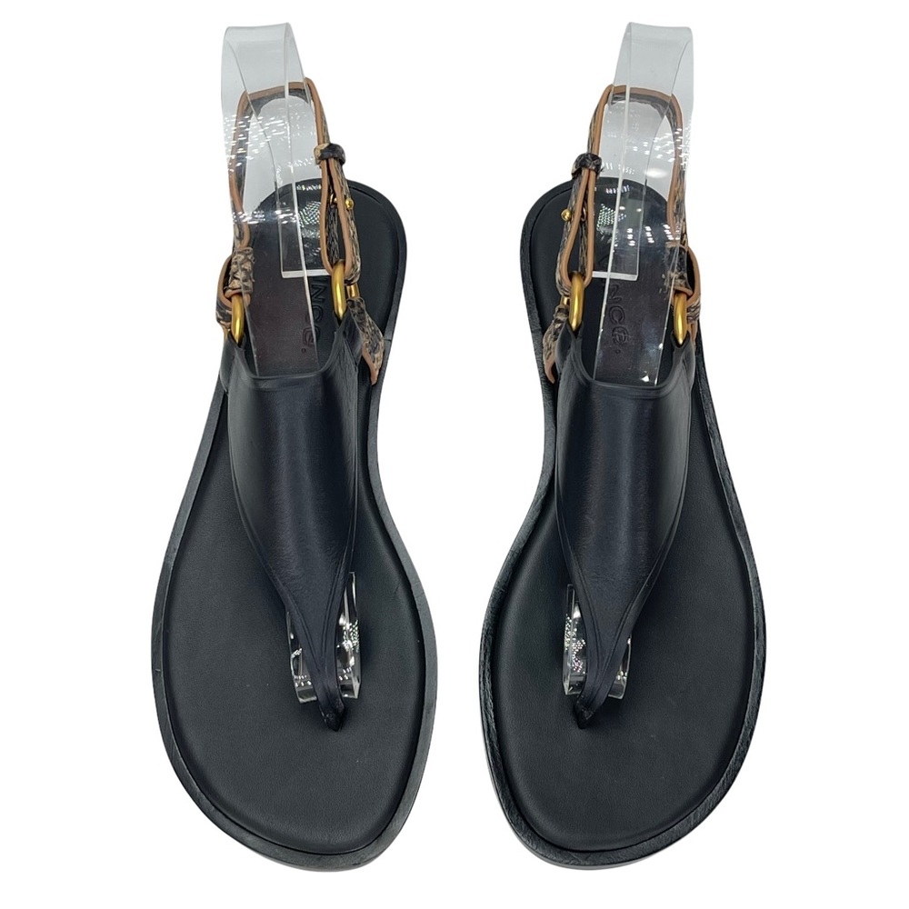 Vince Pharis Leather Womens Slingback Thong Sandals Size 7.5M - Picture 7 of 12